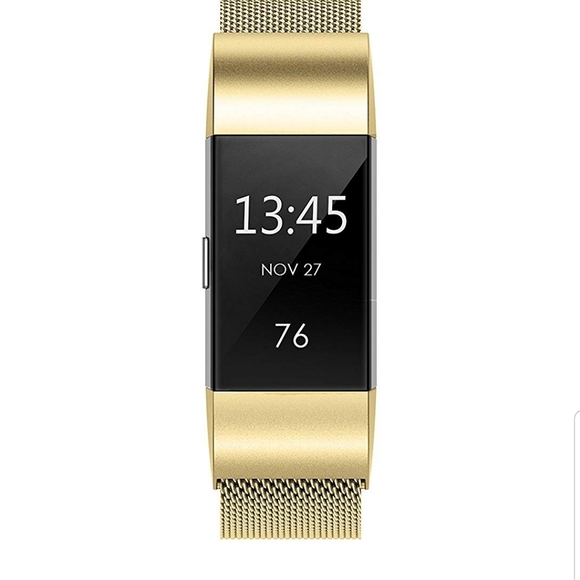 Fitbit Charge 2 Gold replacement band - Picture 1 of 4